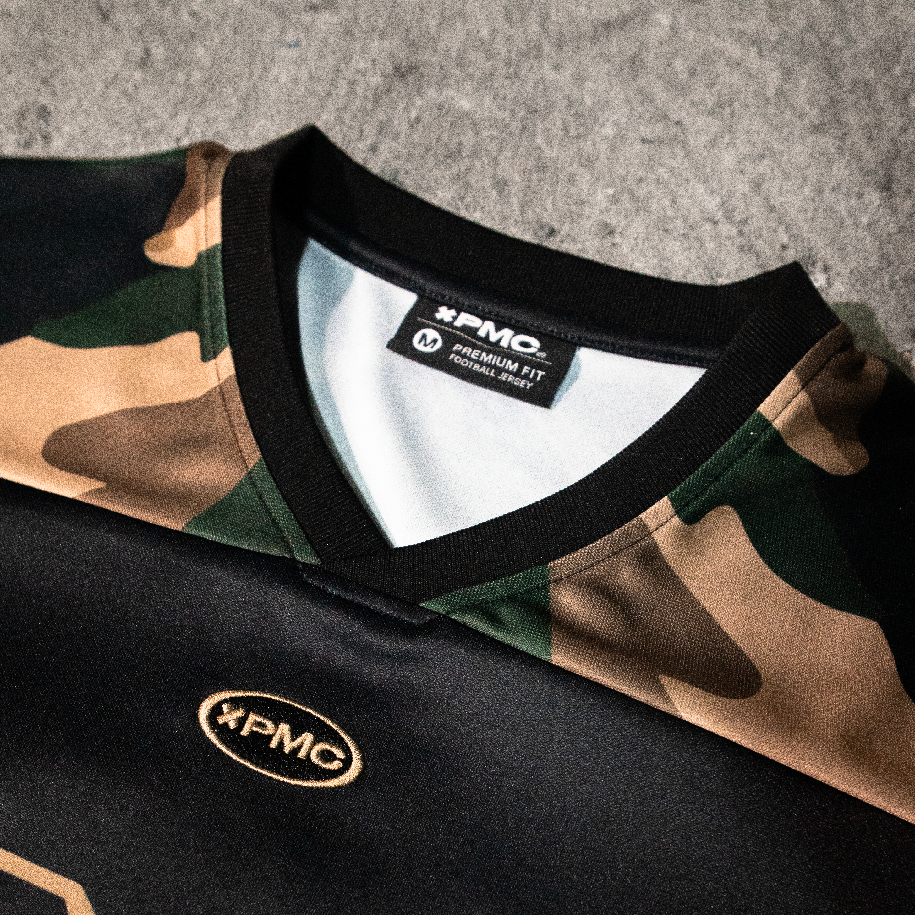 PMC Camo Football Jersey
